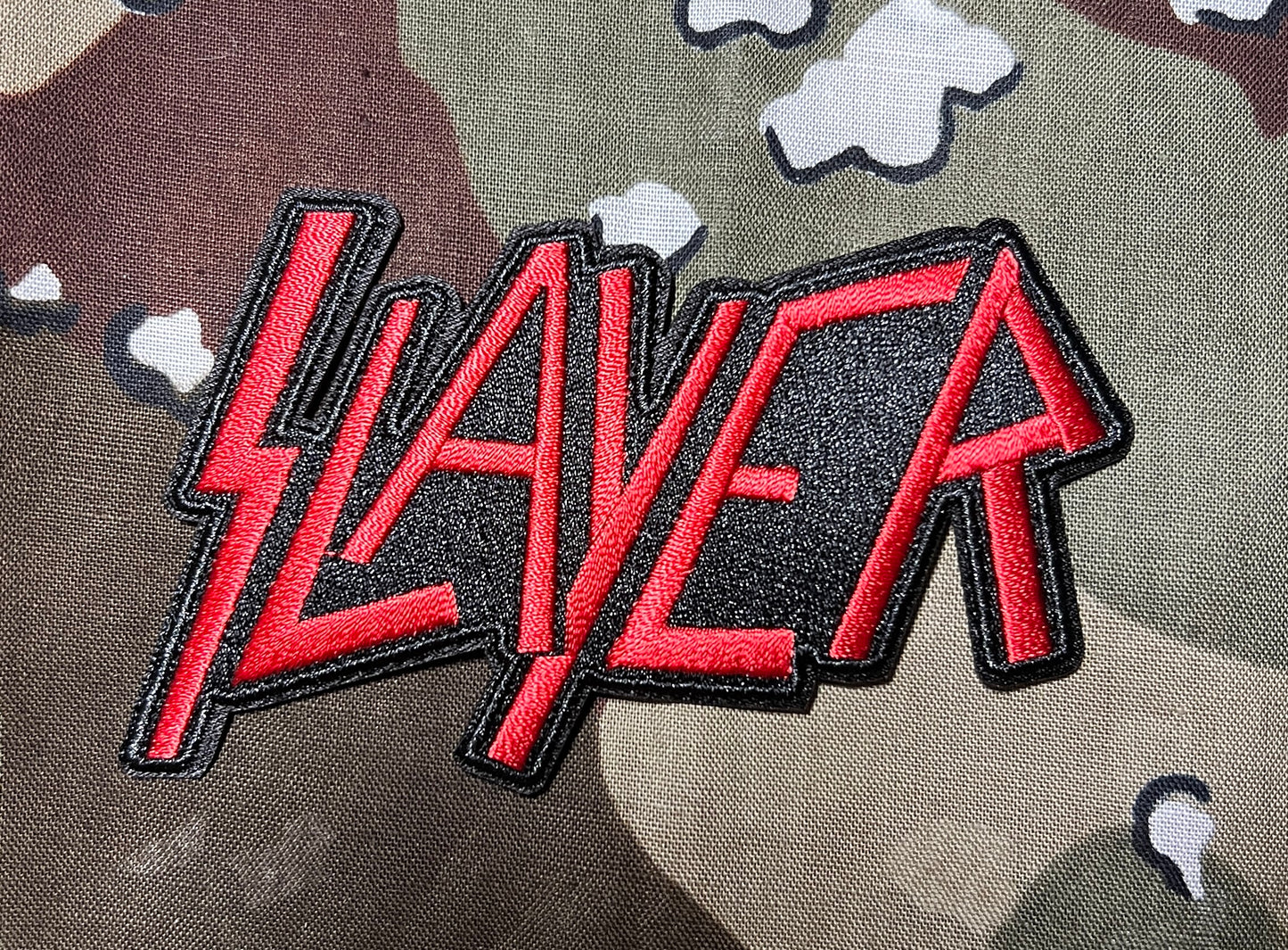 Slayer Logo Embroidered Patch S055P