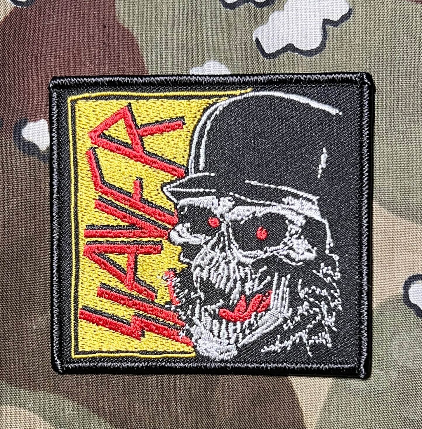 Slayer Skull Embroidered Patch S056P