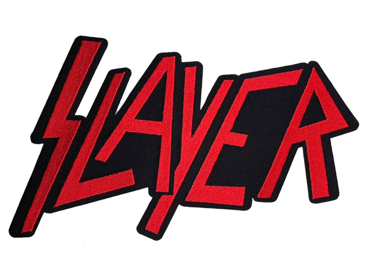 Slayer Logo Embroidered Back Patch S057P