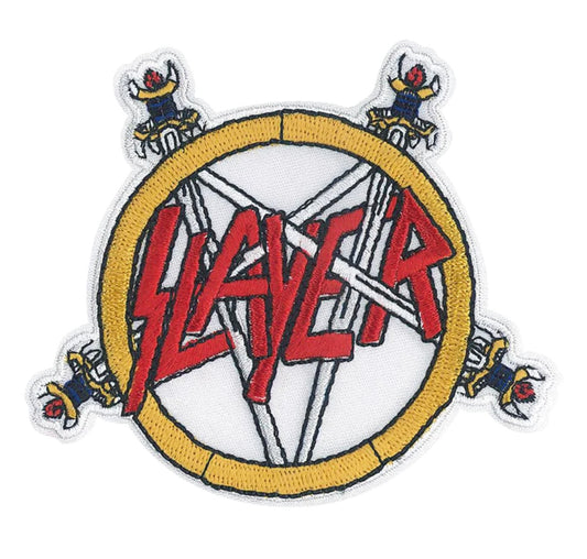 Slayer Pentagram Embroidered Patch S046P