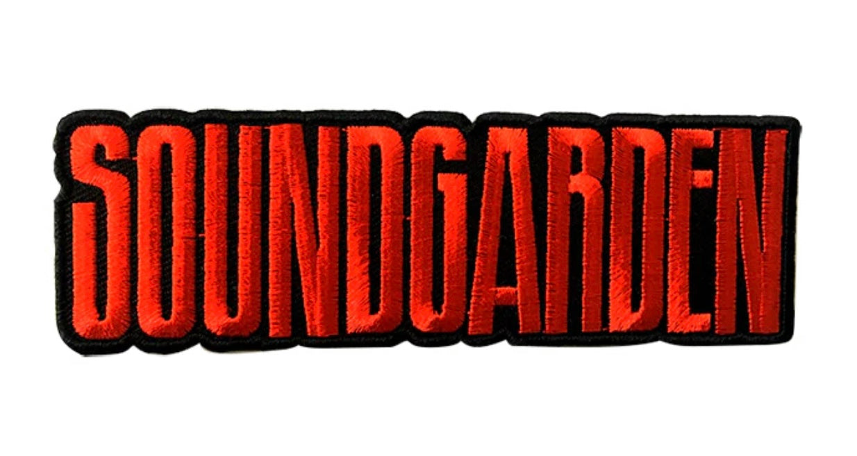 Soundgarden Logo Embroidered Patch S050P