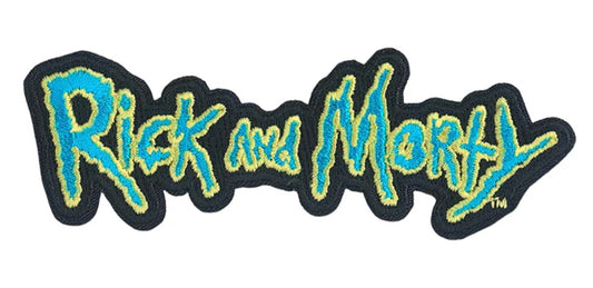 Rick And Morty Official Logo Embroidered Patch R019P