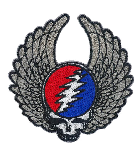 Grateful Dead Steal Your Face Officially Licensed Embroidered Patch G020P