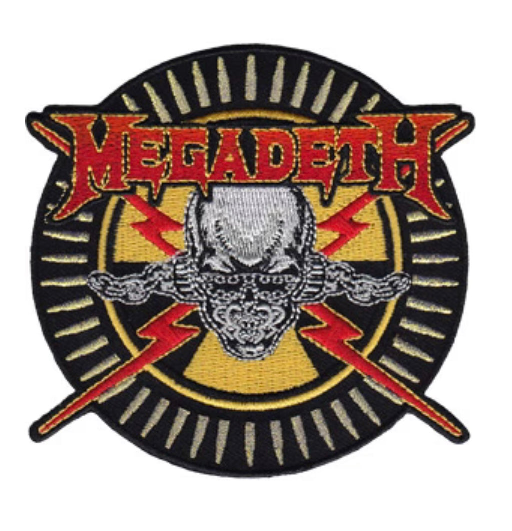 Megadeth Official Vic Embroidered Patch M044P