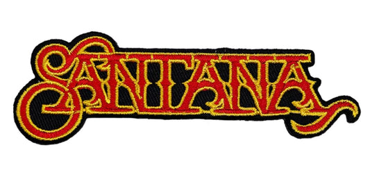 Santana Official Logo Embroidered Patch S074P