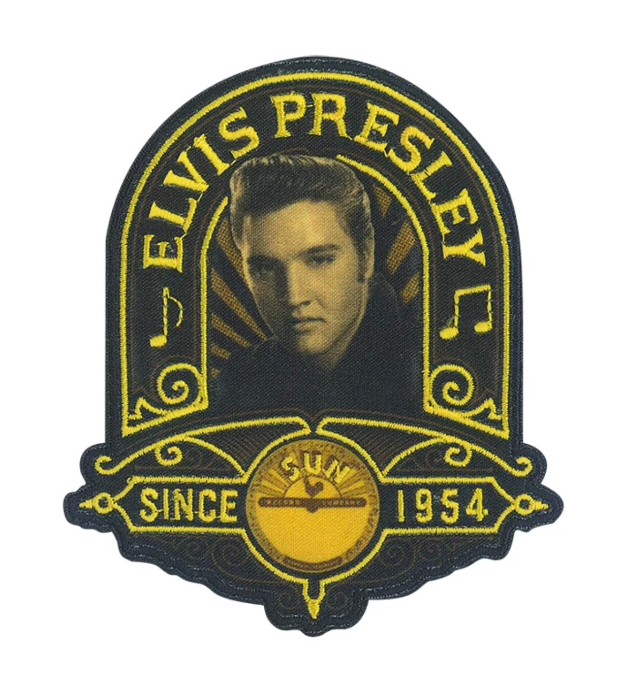 Elvis Presley Sun Records Woven/Embroidered Patch E022P