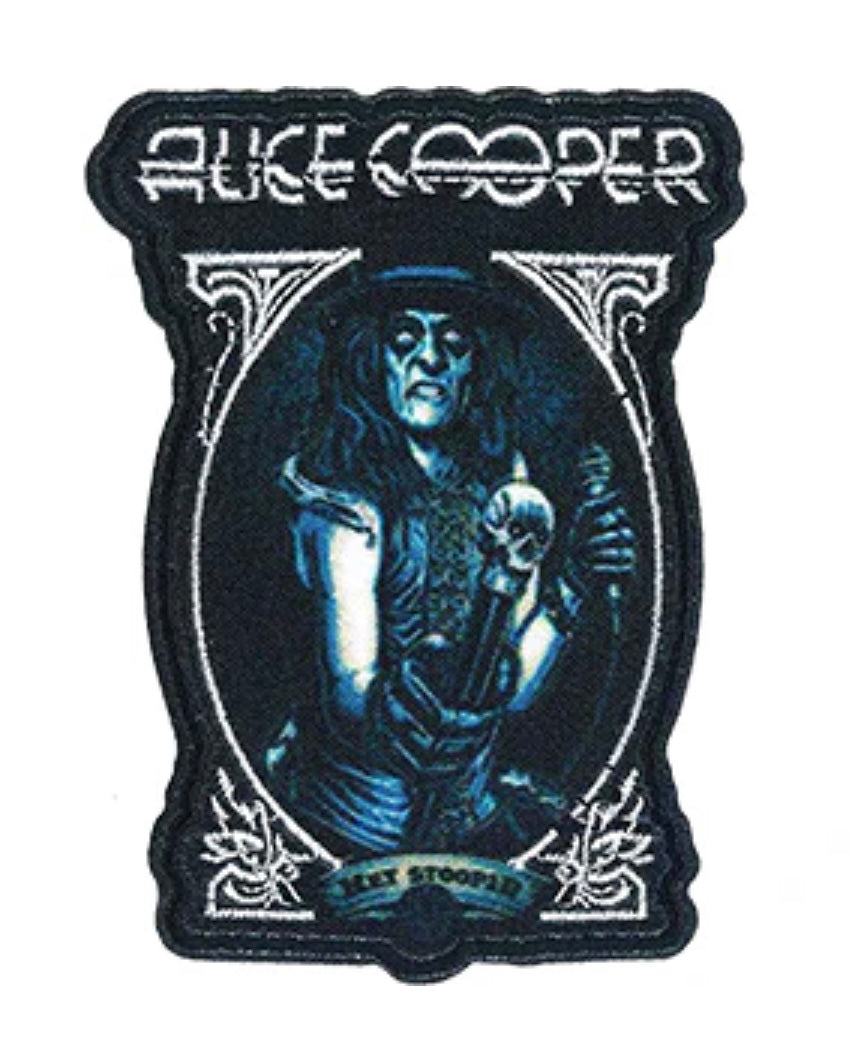 Alice Cooper Hey Stoopid Woven/Embroidered Patch A016P