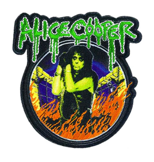 Alice Cooper Embroidered/Woven Patch A017P