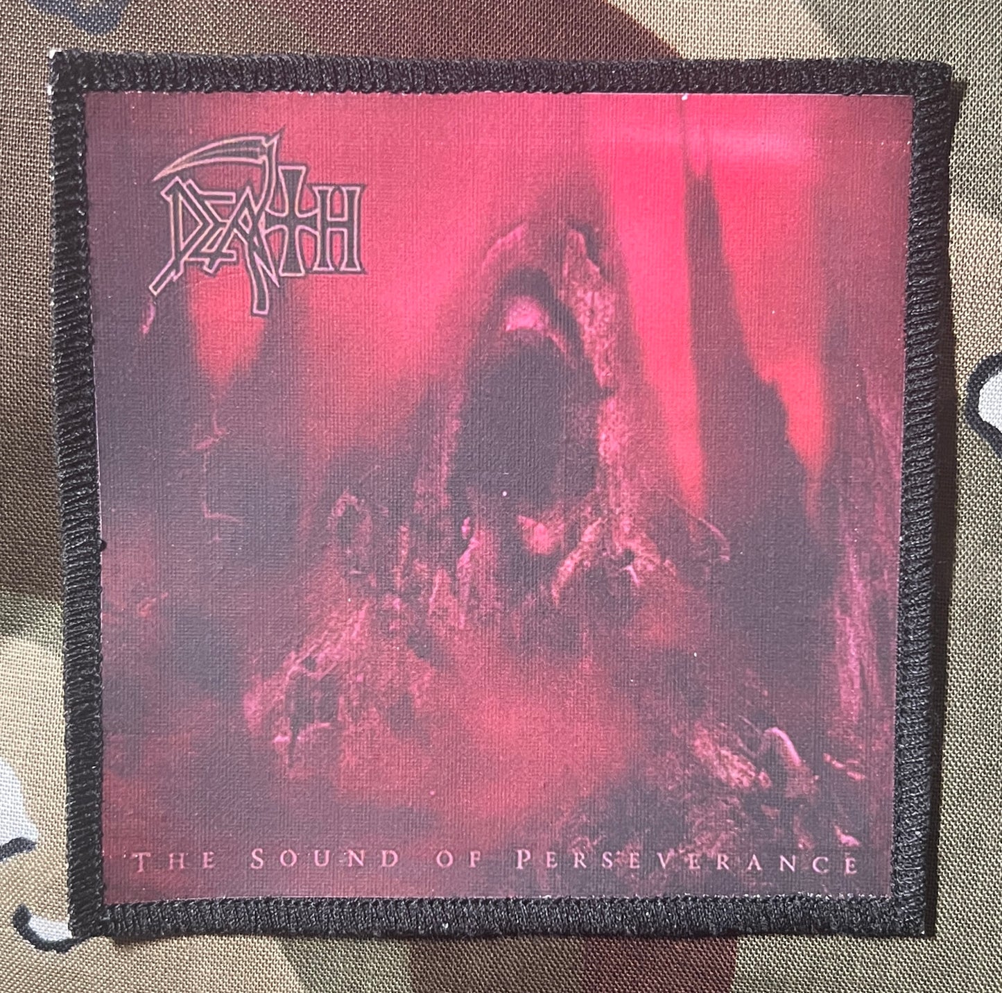 Death The Sounds Of Perseverance Sublimated Printed Patch