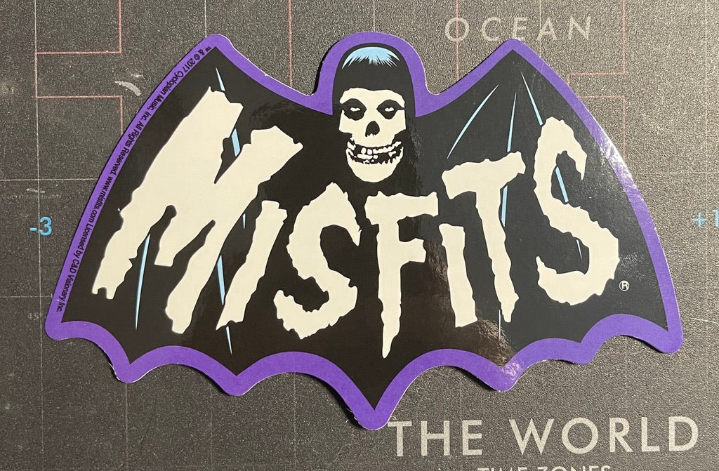 Misfits Bat Sticker M017S