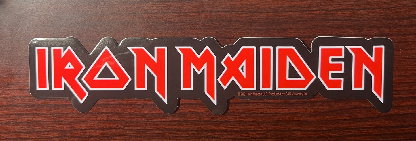 Iron Maiden Official Logo Sticker I009S