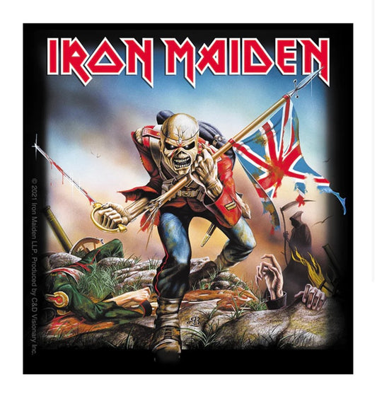 Iron Maiden The Trooper Sticker I006S