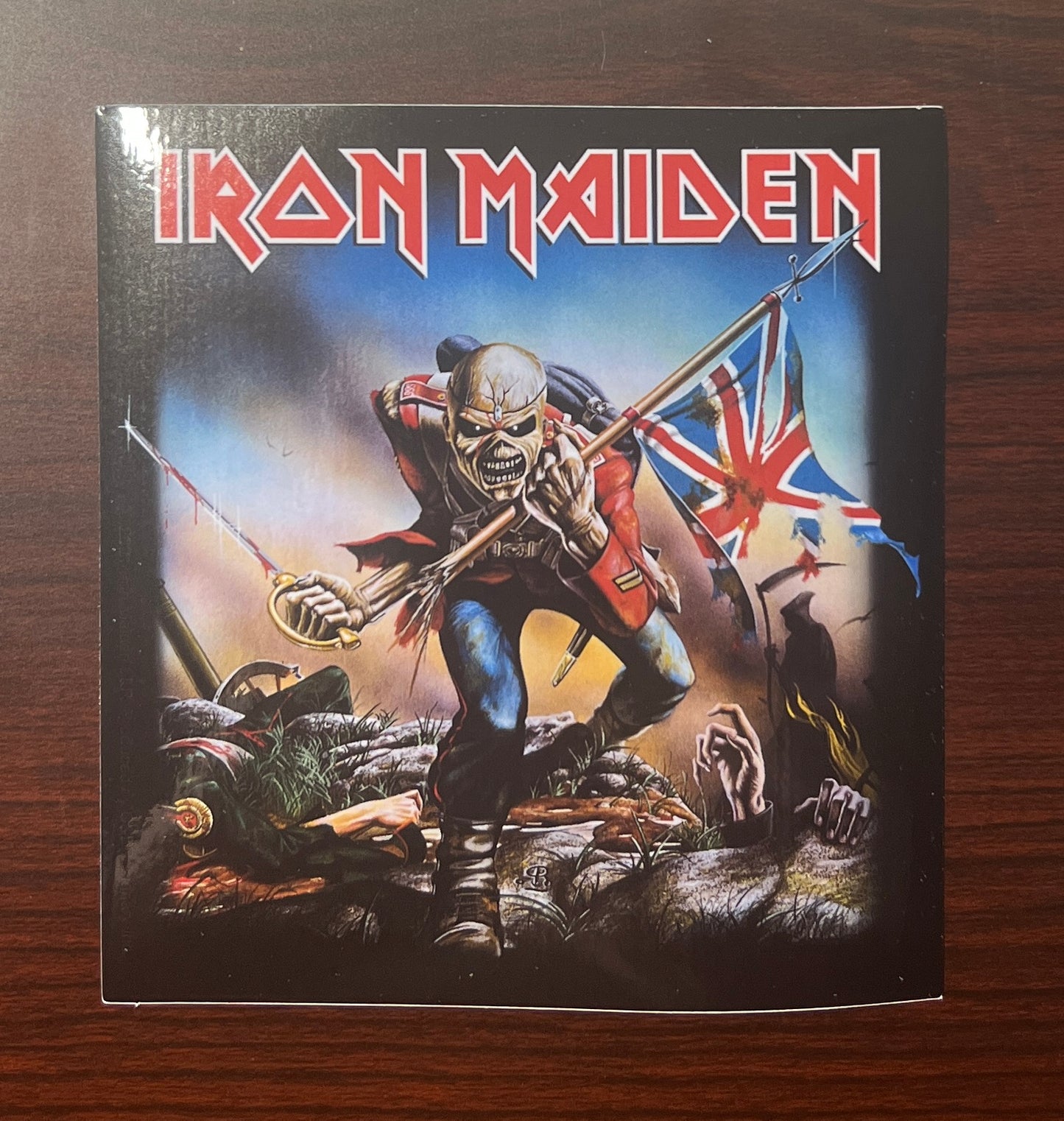 Iron Maiden The Trooper Sticker I006S