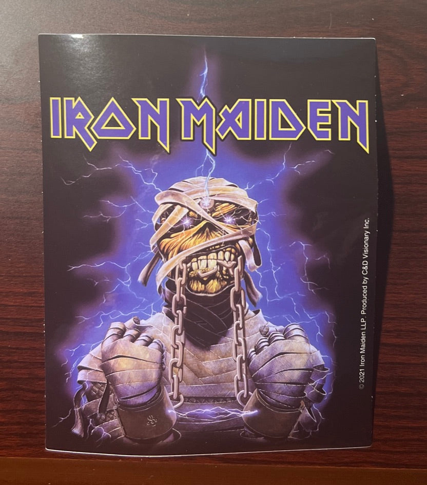 Iron Maiden Powerslave Eddie Sticker I007S