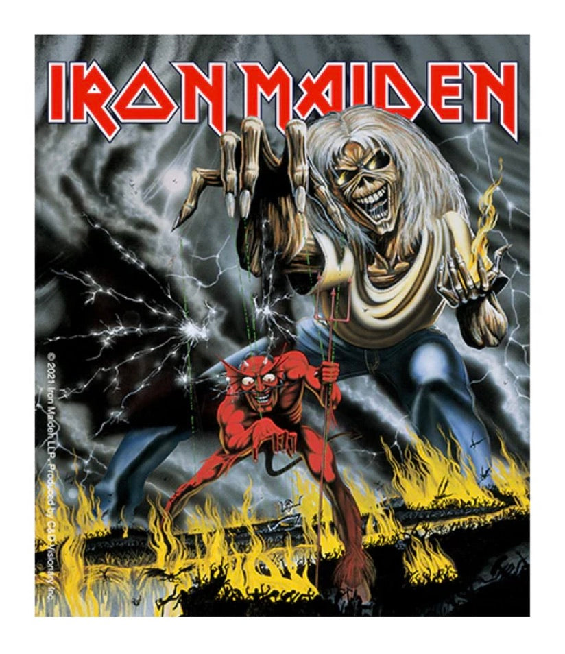 Iron Maiden The Number Of The Beast Sticker I008S