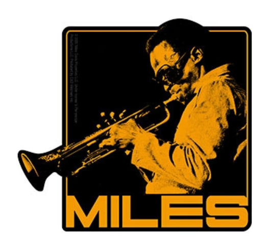 Miles Davis Jazz Sticker M021S