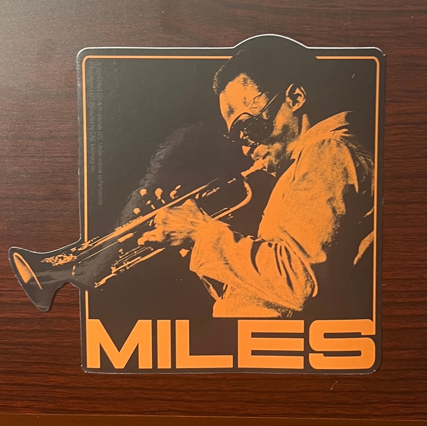 Miles Davis Jazz Sticker M021S