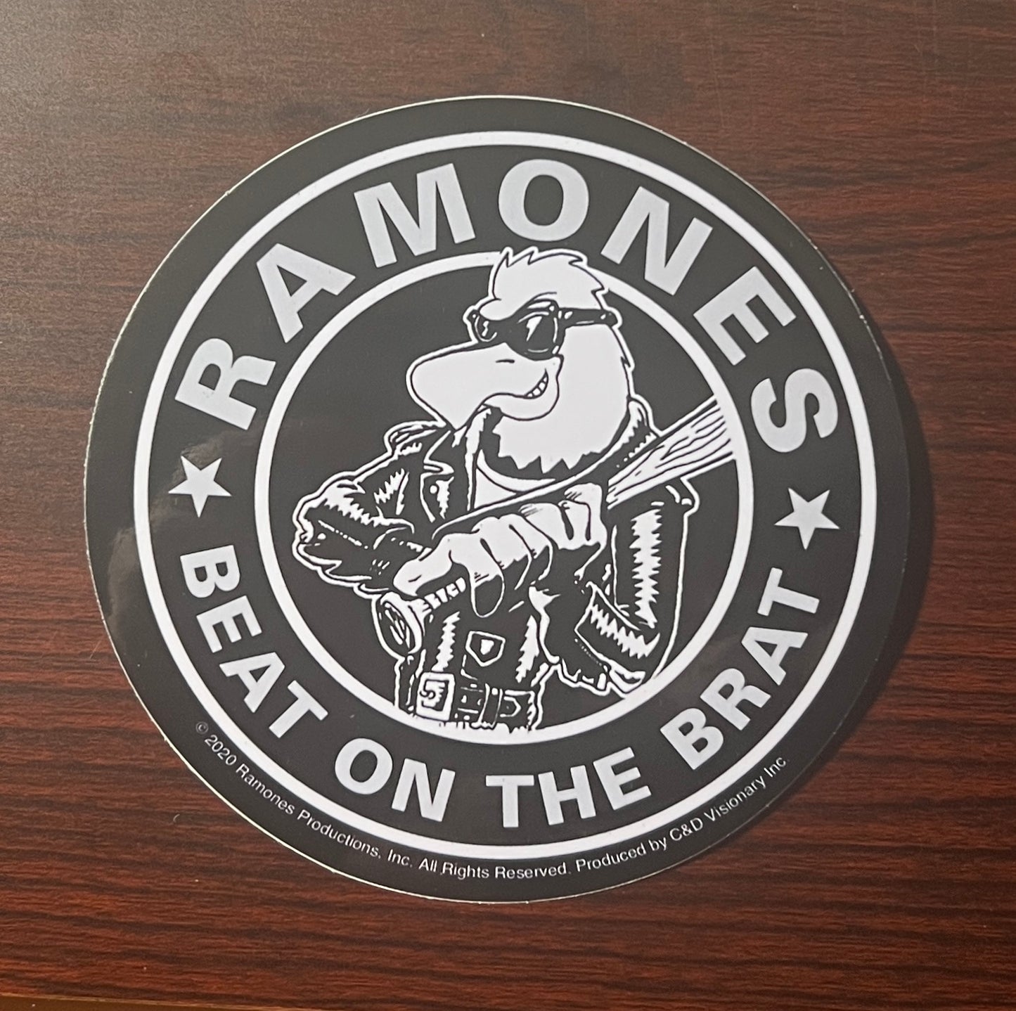 Ramones Beat On The Brat Sticker R004S