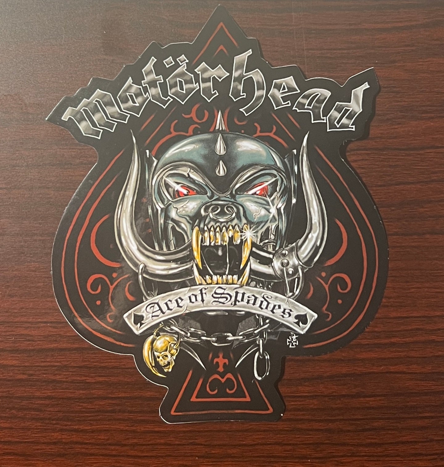 Motorhead Ace Of Spades Sticker M025S