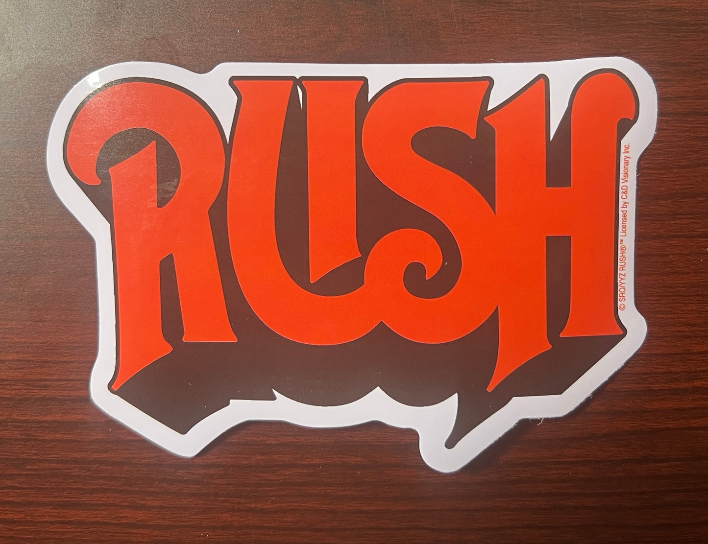 Rush Official Logo Sticker R014S