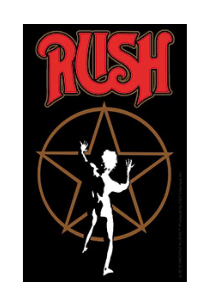 Rush Starman 2112 Sticker R015S