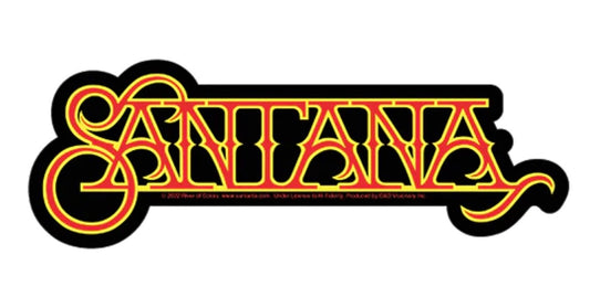 Santana Logo Official Sticker S019S