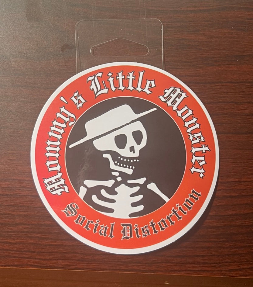 Social Distortion Mommy's Little Monster Sticker S020S