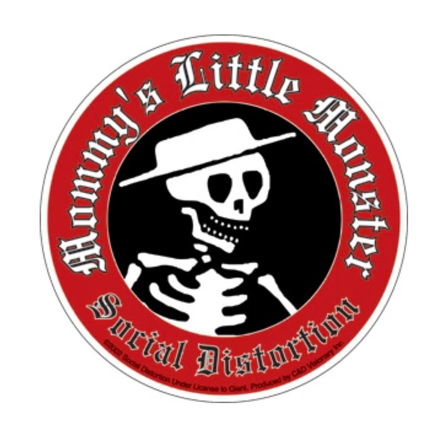 Social Distortion Mommy's Little Monster Sticker S020S