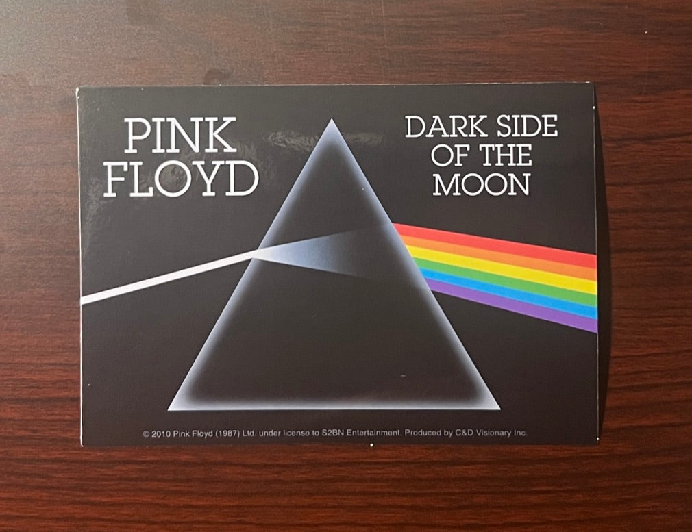 Pink Floyd Dark Side Of The Moon Sticker P012S