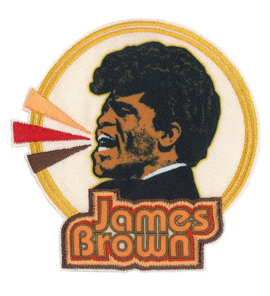 James Brown Godfather Of Soul Woven/Embroidered Patch J005P