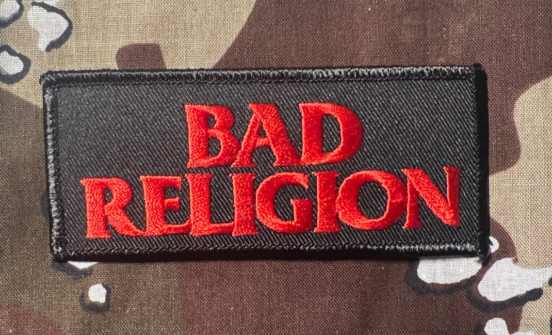 Bad Religion Logo Official Embroidered Patch B018P