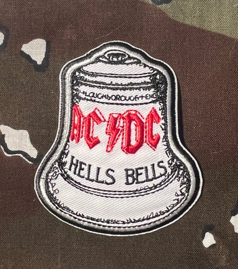 AC/DC Hells Bells Embroidered Patch A019P