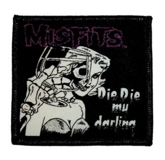 Misfits Die Die My Darling Woven Patch M007P