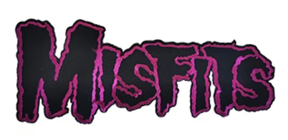 Misfits Logo Embroidered Back Patch M059P