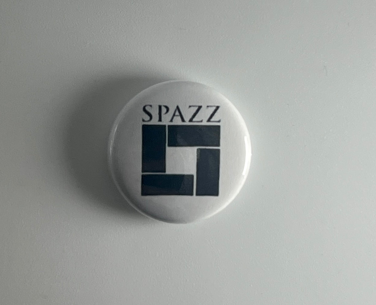 Spazz Power Violence Logo 1" Button Badge Pin S006B