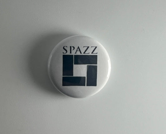 Spazz Power Violence Logo 1" Button Badge Pin S006B