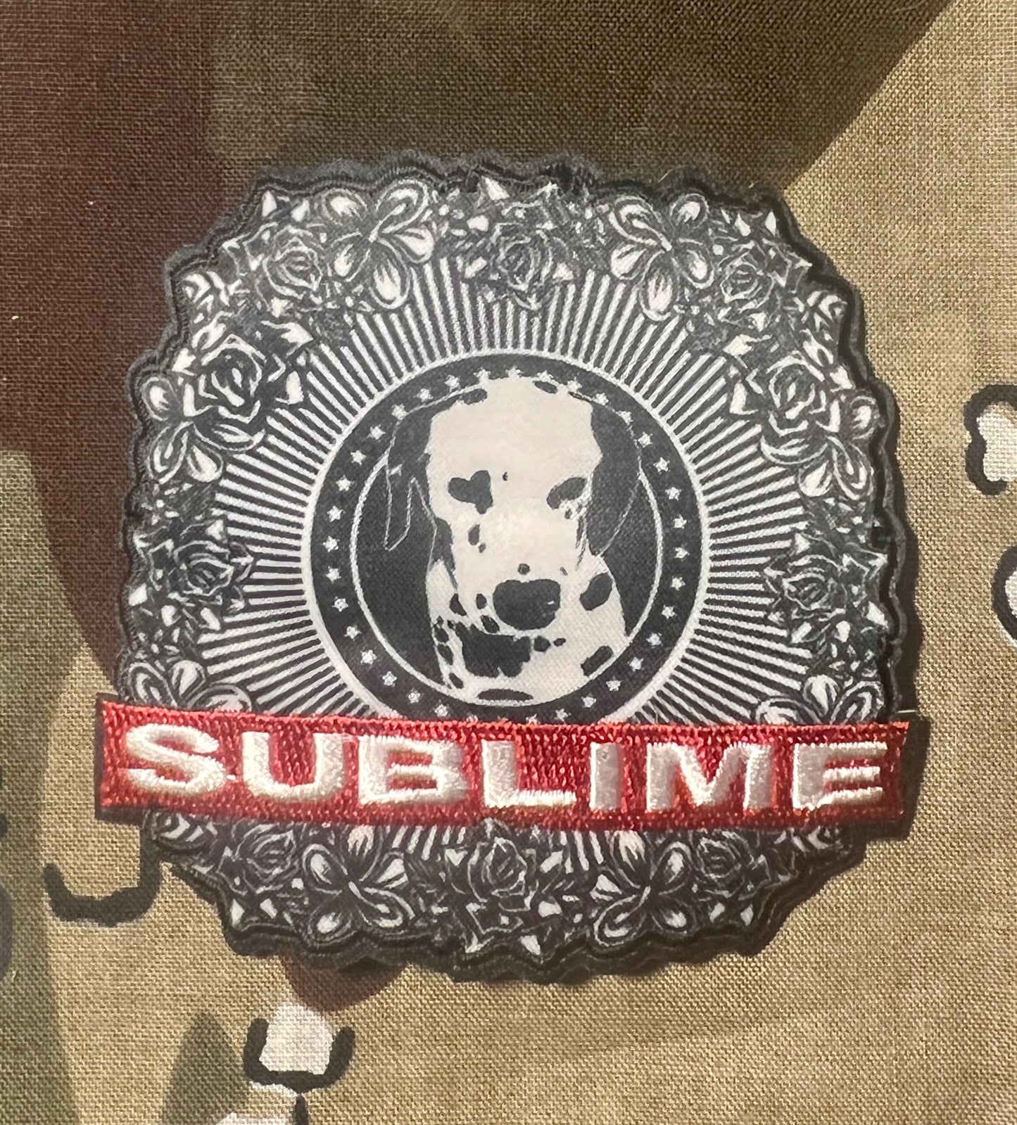 Sublime Lou Dog Official Embroidered Patch S090P