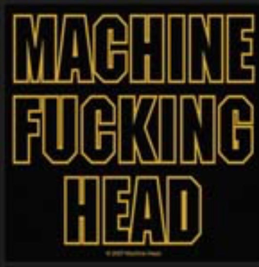 Machine Head Embroidered Patch M060P