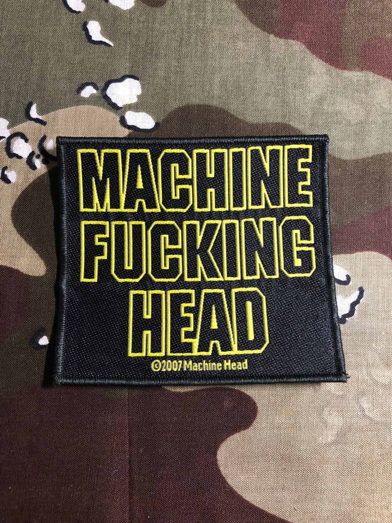 Machine Head Embroidered Patch M060P