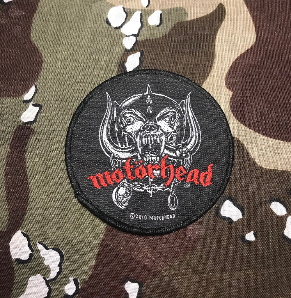 Motorhead Warpig Woven Patch M009P