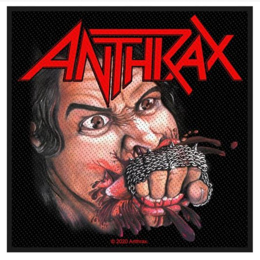 Anthrax Fistful Of Metal Woven Patch A020P