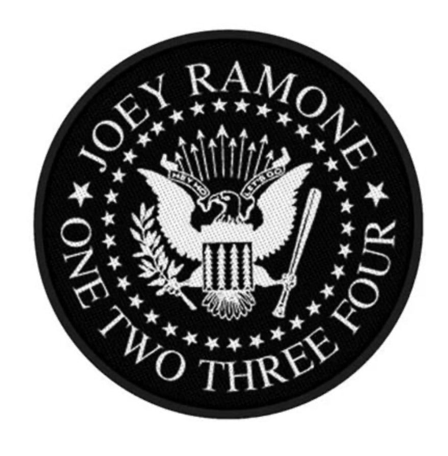 Joey Ramone Ramones Woven Patch R009P