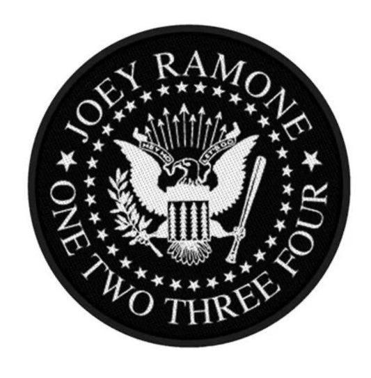 Joey Ramone Ramones Woven Patch R009P