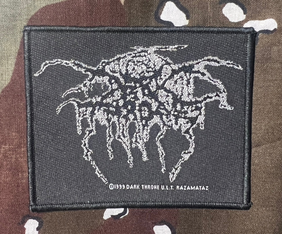 Darkthrone Logo Woven Patch D036P