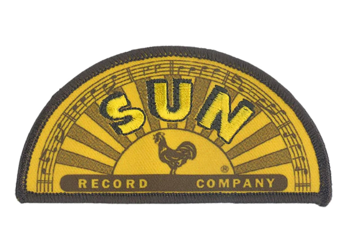 Sun Records Embroidered/Woven Patch S071P Elvis