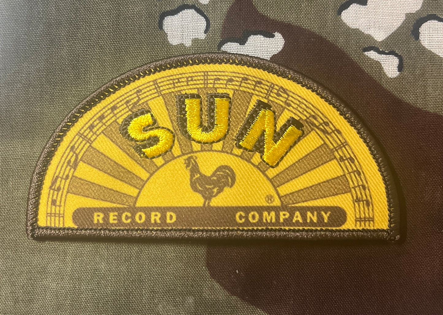 Sun Records Embroidered/Woven Patch S071P Elvis