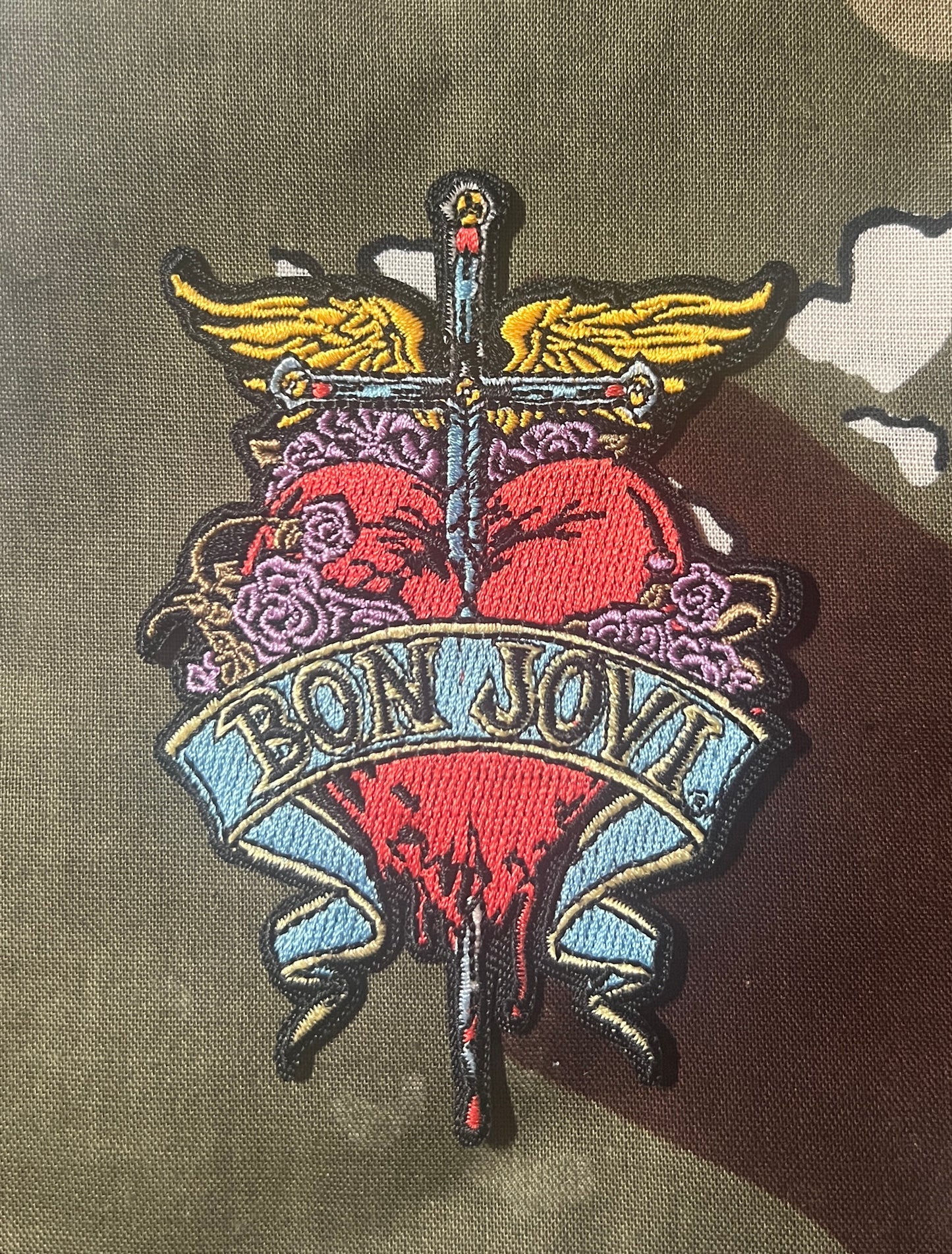 Bon Jovi Embroidered Patch B029P