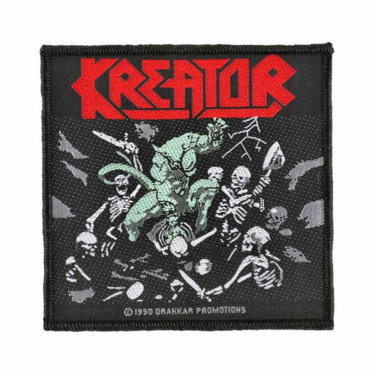 Kreator Official Pleasure To Kill Woven Patch K023P