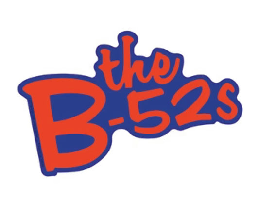 The B-52S Logo Sticker B018S