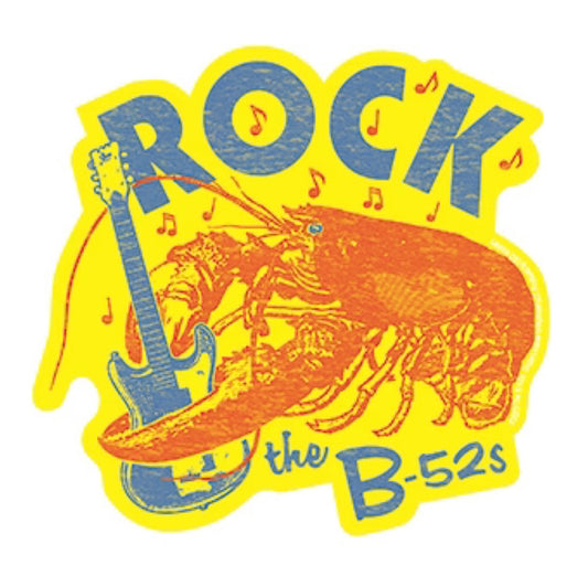 The B-52S Rock Lobster Sticker B019S